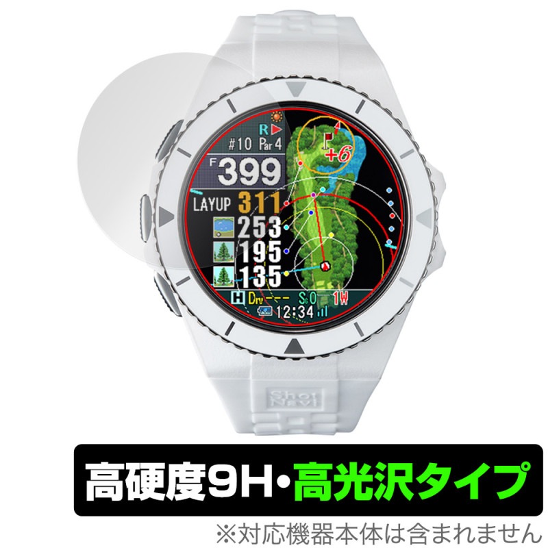 Shot Navi EXCEEDS �ݸ� �ե���� OverLay 9H Brilliant �ƥ������� ����� GPS�ʥ� �����å� ����åȥʥ� 9H ����� Ʃ�� �����