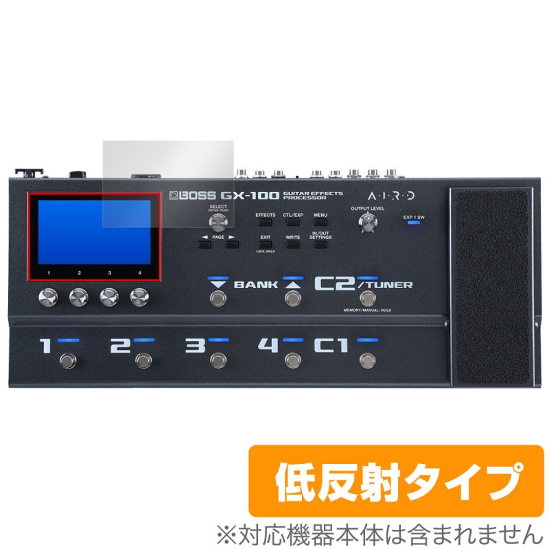 BOSS Guitar Effects Processor GX-100 保護フィルム OverLay Plus
