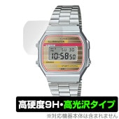 CASIO Collection STANDARD A168WE 保護 フィルム OverLay 9H Brilliant for カシオ コレクション スタンダード 9H 高硬度 透明 高光沢|スマ