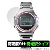 CASIO CASIOTRON TRN-50-2A / TRN-50SS-2A 保護 フィルム OverLay 9H Brilliant for カシオトロン 高硬度 透明 高光沢|スマートウォッチ|
