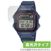 CASIO WS-1600Hシリーズ 保護 フィルム OverLay Brilliant for カシオ 腕時計 指紋がつきにくい 指紋防止 高光沢|スマートウォッチ|ウェアラブルデバイス