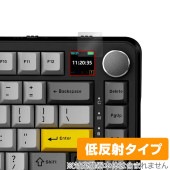 AJAZZ メカニカルキーボード AK820 MAX スクリーン付きモデル 保護 フィルム OverLay Plus アンチグレア 反射防止 非光沢 指紋防止|その他 タブレット|タブレットデバイス