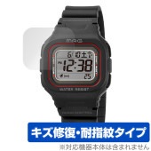 MAG 電波ソーラーウォッチ ウェーブフォース MW-550 保護 フィルム OverLay Magic for マグ 傷修復 耐指紋 指紋防止 コーティング|スマートウォッチ|ウェアラブルデバイス