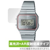 CASIO Vintage A700WEVG-9A A700WEV-7A 保護 フィルム OverLay Brilliant Premium for カシオ ヴィンテージ 高光沢 AR 反射低減|スマ