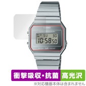 CASIO Vintage A700WEVG-9A A700WEV-7A 保護 フィルム OverLay Absorber 高光沢 for カシオ ヴィンテージ 衝撃吸収 ブルーライトカット|スマート