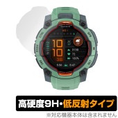 GARMIN Instinct 3 AMOLED 45mm 保護 フィルム OverLay 9H Plus for ガーミン インスティンクト 9H 高硬度 アンチグレア 反射防止|スマートウォッチ|