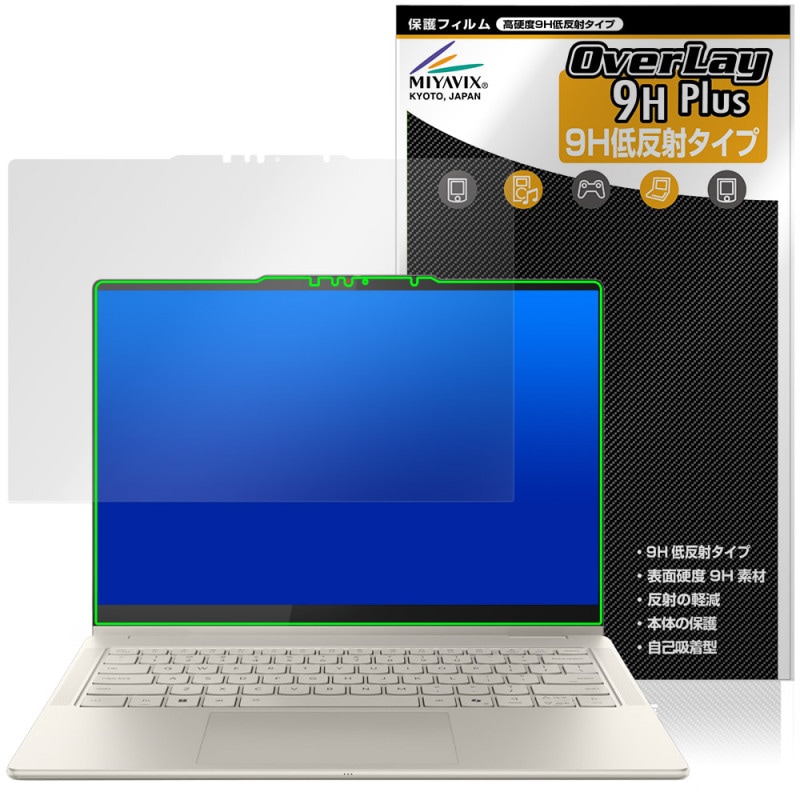 Lenovo Yoga 7i 2-in-1 Gen 10 14 ݸ ե OverLay 9H Plus for Υ 襬 9H  쥢 ȿɻ
