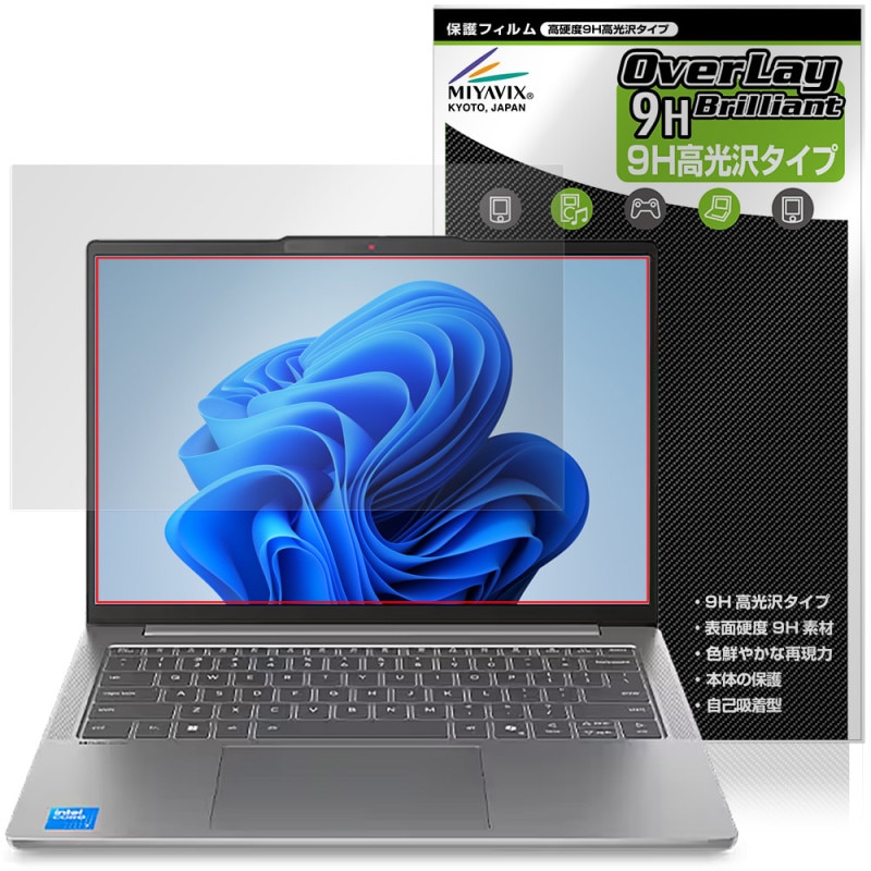 Lenovo IdeaPad Slim 5i 5 Gen 10 14 ݸե OverLay 9H Brilliant for Υ ǥѥå  9H  Ʃ 