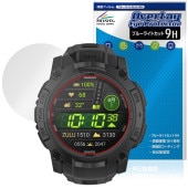 GARMIN Instinct 3 AMOLED Tactical 50mm 保護フィルム OverLay Eye Protector 9H for ガーミン インスティンクト ブルーライトカット|ス