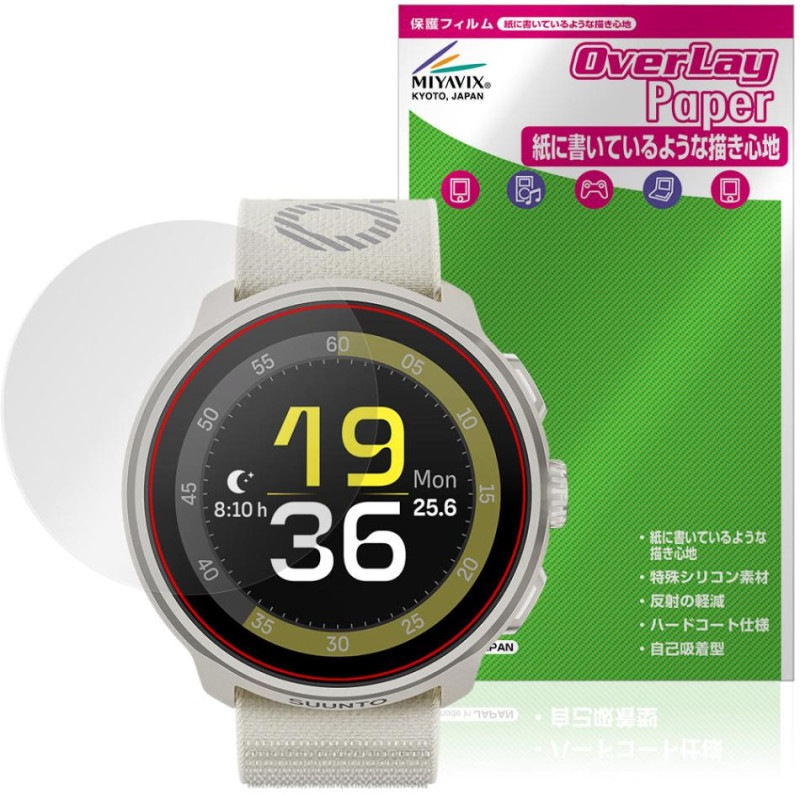 SUUNTO RUN �ݸ� �ե���� OverLay Paper for ����� ���ݡ��ġ��ȥ졼�˥� �����å� ��̣���� ��Τ褦����������