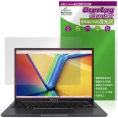 ASUS Vivobook 14 X1405 保護 フィルム OverLay Absorber 高光沢 for エイスース ビボブック 衝撃吸収 高光沢 ハードコート 抗菌|Windows|PC・Ma