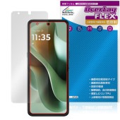 Motorola razr 60 ultra メインディスプレイ用 保護 フィルム OverLay FLEX 低反射 for モトローラ レイザー 曲面対応 反射防止 衝撃吸収|海外携帯(GSM/3G
