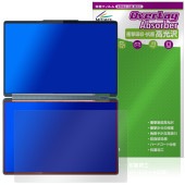 Lenovo Yoga Book 9i Gen 10 14型 Intel 2nd.ディスプレイ用 保護 フィルム OverLay Absorber 高光沢 for レノボ 衝撃吸収 高光沢 抗菌|Wi