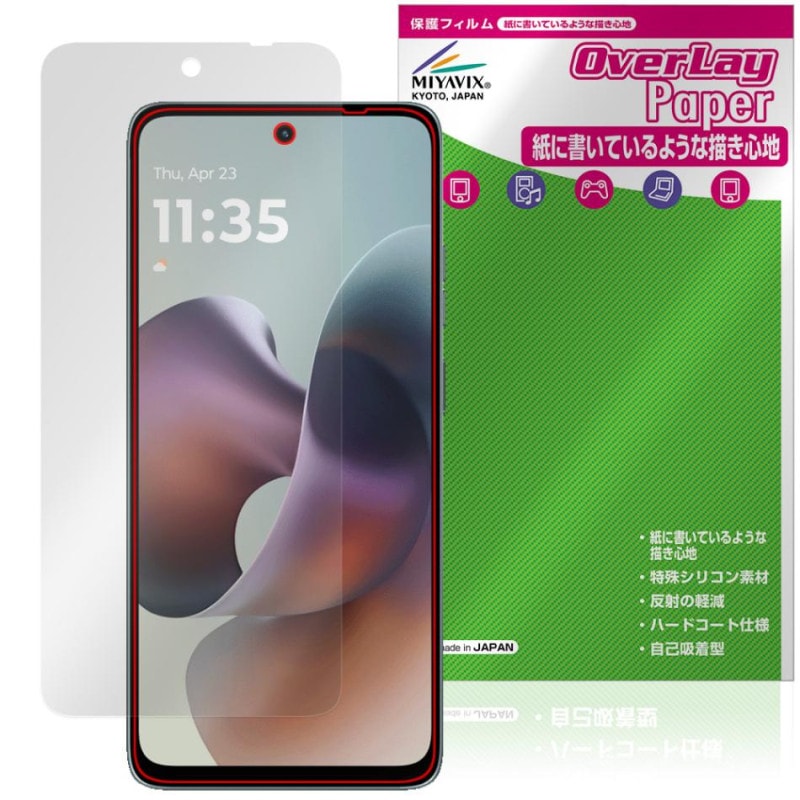 motorola moto g66j g66y 5G ݸ ե OverLay Paper for ȥ   ̣ Τ褦