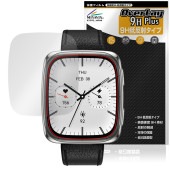 Amazfit Active 2 Square ݸ ե OverLay 9H Plus for ޥեå ޡȥå 9H  쥢 ȿɻ