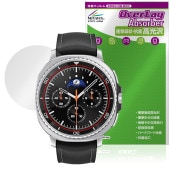 Galaxy Watch8 Classic 46mm 保護 フィルム OverLay Absorber 高光沢 for サムスン ギャラクシー ウォッチ 衝撃吸収 ハードコート 抗菌|スマートウォッチ