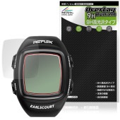 EARLSCOURT レフェリーウォッチ REFLEX2 EC-R009 保護 フィルム OverLay 9H Brilliant 9H 高硬度 透明 高光沢|スマートウォッチ|ウェアラブルデバイス