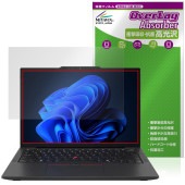 Lenovo ThinkPad X13 Gen 6 保護 フィルム OverLay Absorber 高光沢 for レノボ シンクパッド 衝撃吸収 高光沢 ハードコート 抗菌|Windows|PC・