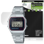 CASIO Collection STANDARD A158W シリーズ 保護 フィルム OverLay 9H Brilliant for カシオ 9H 高硬度 透明 高光沢|スマートウォッチ|ウェア