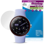 Google Pixel Watch 4 41mm 保護 フィルム OverLay FLEX 高光沢 for グーグル ピクセル ウォッチ 液晶保護 曲面対応 衝撃吸収 透明|スマートウォッチ|ウェア