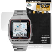 TIMEX Q TIMEX Reissue Digital LCA TW2U72500 TW2U72400 保護フィルム OverLay 9H Plus 9H 高硬度 アンチグレア 反射防止|スマート