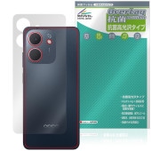 OPPO A5x 背面 保護 フィルム OverLay 抗菌 Brilliant for オッポ スマートフォン Hydro Ag+ 抗菌 抗ウイルス 高光沢タイプ|SIMロックフリー端末|スマートフ