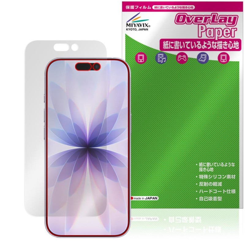 iPhone 17 �ݸ� �ե���� OverLay Paper for ���åץ� �����ե����� ��̣���� ��Τ褦����������