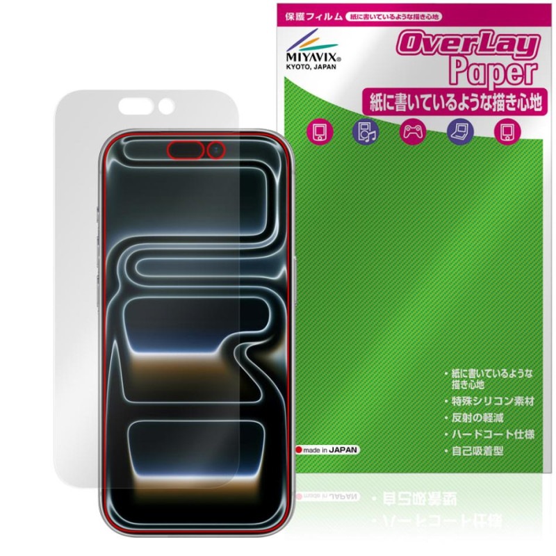 iPhone 17 Pro �ݸ� �ե���� OverLay Paper for ���åץ� �����ե����� �ץ� ��̣���� ��Τ褦����������