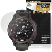 GARMIN Instinct Crossover AMOLED / Tactical 保護フィルム OverLay 9H Plus for ガーミン 9H 高硬度 アンチグレア 反射防止|スマートウ