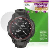 GARMIN Instinct Crossover AMOLED / Tactical 保護フィルム OverLay Absorber 低反射 for ガーミン 衝撃吸収 ブルーライトカット 抗菌|ス