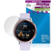 GARMIN Venu 4 41mm 保護 フィルム OverLay FLEX 高光沢 for ガーミン ヴェニュー 液晶保護 曲面対応 柔軟素材 衝撃吸収 透明|スマートウォッチ|ウェアラブルデバイ