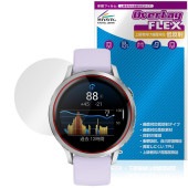 GARMIN Venu 4 41mm 保護 フィルム OverLay FLEX 低反射 for ガーミン ヴェニュー 液晶保護 曲面対応 柔軟素材 反射防止 衝撃吸収|スマートウォッチ|ウェアラブルデ