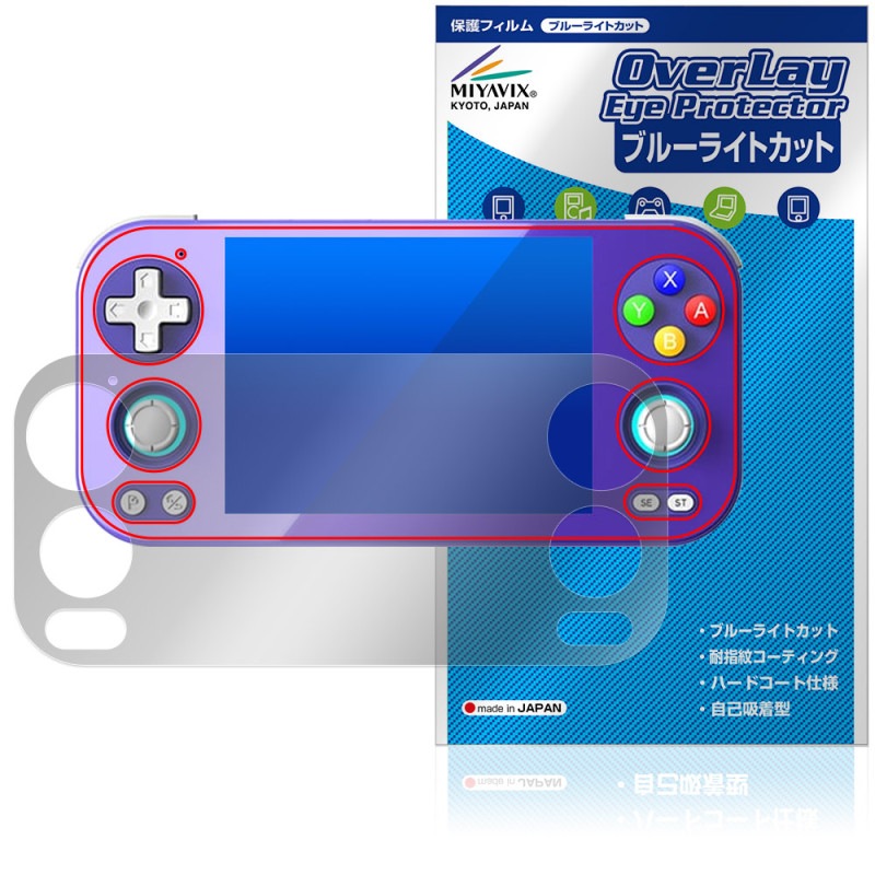 ANBERNIC RG 476H ݸ ե OverLay Eye Protector for С˥å ӥൡ վݸ ܤͥ ֥롼饤ȥå