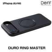 iPhone Air DURO RING MASTER for ե  (ޥåȥ֥å) MagSafe ե󥬡 ϥ֥åɥ Deff