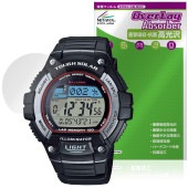 CASIO Collection STANDARD W-S220 シリーズ 保護 フィルム OverLay Absorber 高光沢 for カシオ 腕時計 衝撃吸収 高光沢 抗菌|スマートウォッチ|