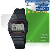 CASIO Collection STANDARD F-84W 84W-1 保護フィルム OverLay Magic for カシオ 腕時計 液晶保護 傷修復 耐指紋 指紋防止 コーティング|スマート
