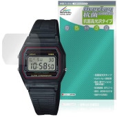CASIO Collection STANDARD F-84W 84W-1 保護フィルム OverLay 抗菌 Brilliant for カシオ 腕時計 Hydro Ag+ 抗菌 抗ウイルス 高光沢