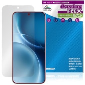 vivo X300 Pro 保護 フィルム OverLay FLEX 高光沢 for ヴィーヴォ エックス 液晶保護 曲面対応 柔軟素材 衝撃吸収 透明|SIMロックフリー端末|スマートフォン・携帯電