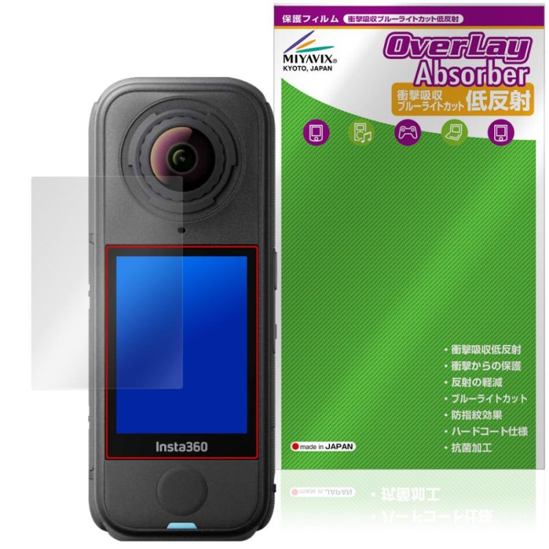Insta360 X4 Air �ݸ� �ե���� OverLay Absorber ��ȿ�� for ���󥹥� ��������󥫥�� �׷�ۼ� ȿ���ɻ� �֥롼�饤�ȥ��å� ����