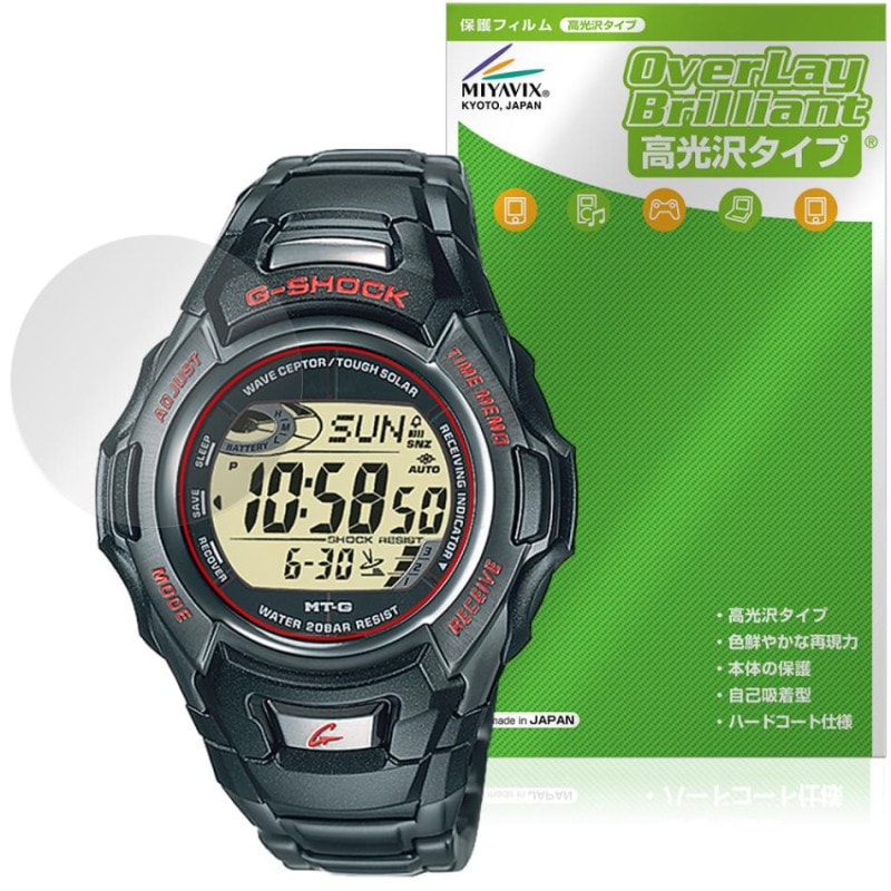 CASIO G-SHOCK MTG-900IDJ ���꡼�� �ݸ�ե���� OverLay Brilliant for ������ �վ��ݸ� ���椬�Ĥ��ˤ��� �����ɻ� �����