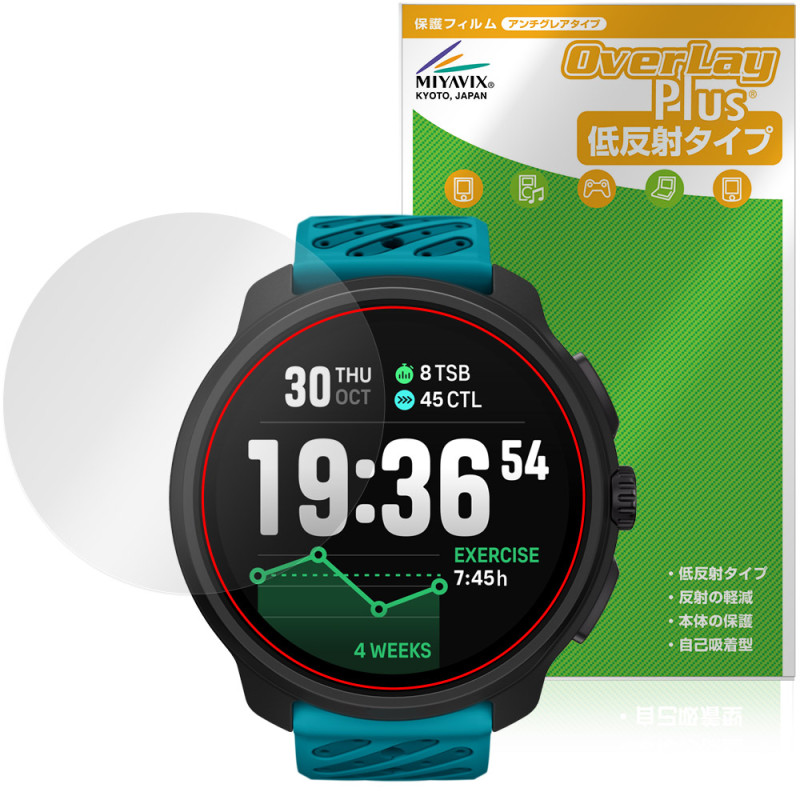 SUUNTO RACE 2 �ݸ�ե���� OverLay Plus for ����� ���ݡ��ĥ����å� �졼�� �վ��ݸ� ��������쥢 ȿ���ɻ� ����� �����ɻ�