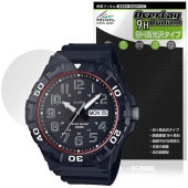 CASIO MRW-210HB / MRW-210H ���꡼�� �ݸ�ե���� OverLay 9H Brilliant for ������ �ӻ��� 9H ����� Ʃ�� �����