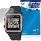 CASIO Collection STANDARD W-221H ���꡼�� �ݸ�ե���� OverLay Eye Protector for ������ �ӻ��� �վ��ݸ� �֥롼�饤�ȥ��å�