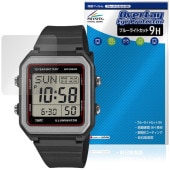 CASIO Collection STANDARD W-221H ���꡼�� �ݸ�ե���� OverLay Eye Protector 9H for ������ �ӻ��� ����� �֥롼�饤�ȥ��å�