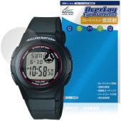 CASIO Collection STANDARD F-200W ���꡼�� �ݸ�ե���� OverLay Eye Protector ��ȿ�� for ������ �ӻ��� �վ��ݸ� �֥롼�饤�ȥ��å�