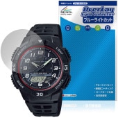 CASIO Collection STANDARD AQ-S800W ���꡼�� �ݸ�ե���� OverLay Eye Protector for ������ �ӻ��� �����ݸ� �֥롼�饤�ȥ��å�