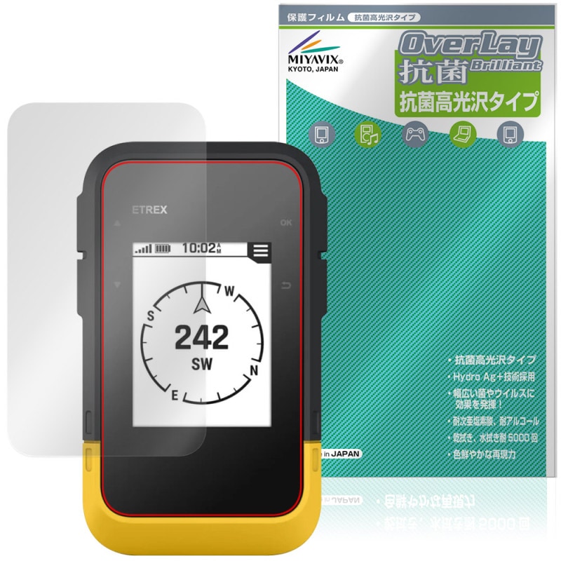 GARMIN eTrex SE �ݸ�ե���� OverLay ���� Brilliant for �����ߥ� �����ȥ�å��� Hydro Ag+ ���� �������륹 �����