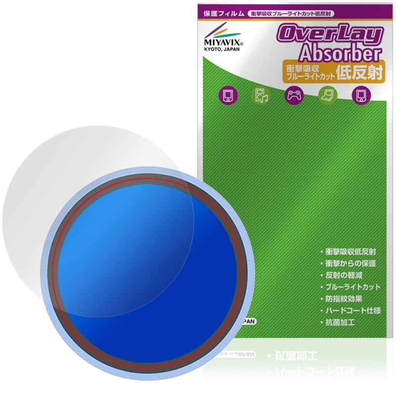 Adget Can-Badge �ݸ�ե���� OverLay Absorber ��ȿ�� for �ǥ�����̥Хå� �׷�ۼ� ȿ���ɻ� �֥롼�饤�ȥ��å� ����
