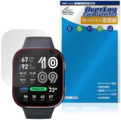 Amazfit Bip Max �ݸ�ե���� OverLay Eye Protector ��ȿ�� for ���ޥ��ե��å� ���ޡ��ȥ����å� �վ��ݸ� �֥롼�饤�ȥ��å�ȿ���ɻ�