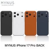 MYNUS �ޥ��ʥ� iPhone 17 Pro BACK MagSafe�б� �Хå��ץ졼�� �ޥ��ʥ� �����ե����� ������